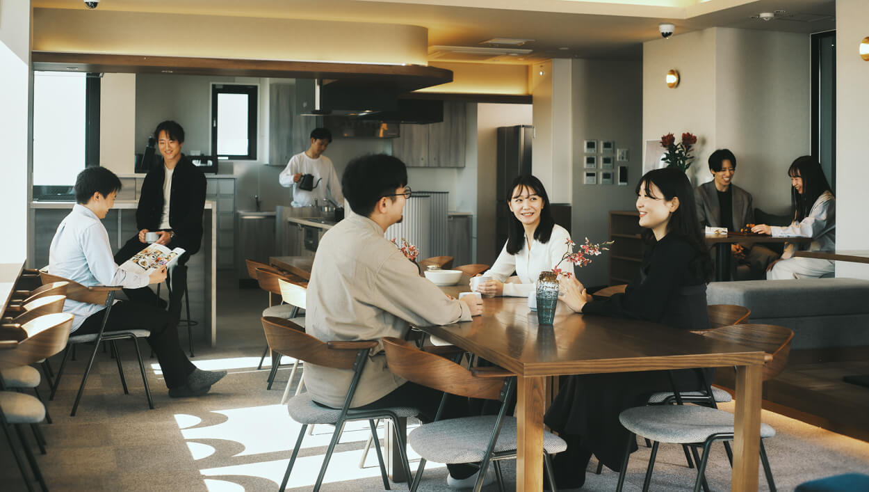 Co-living（2025年2月撮影）