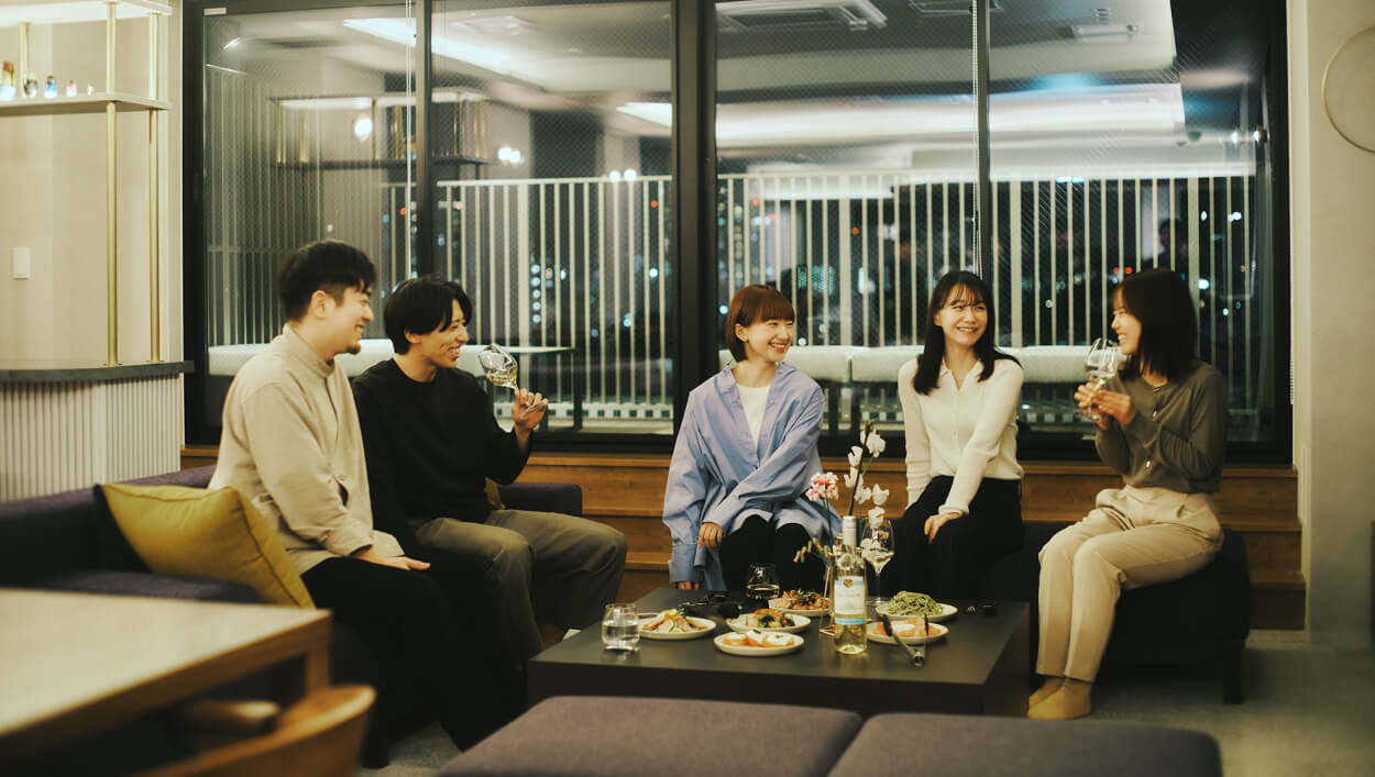 Co-living（2025年2月撮影）