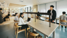Co-working lounge（2025年2月撮影）