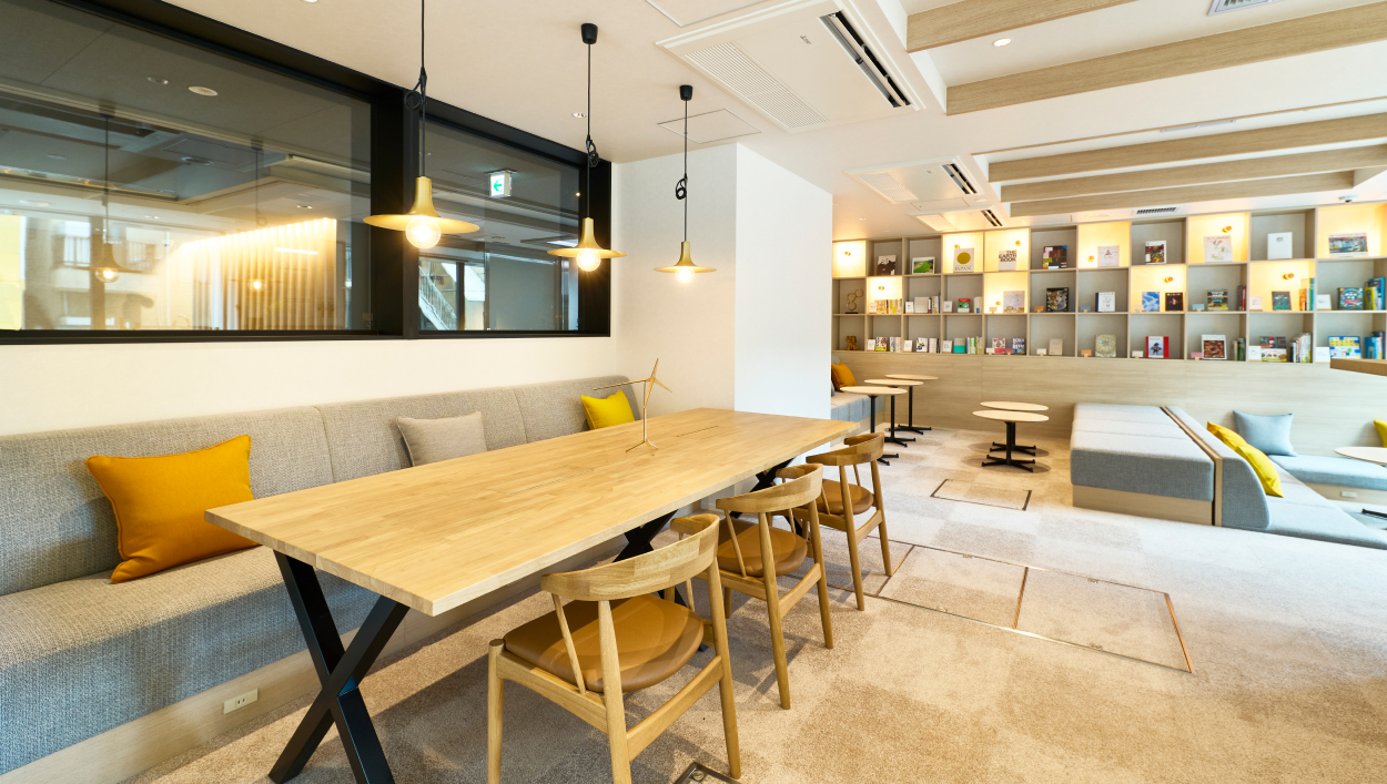 Co-working（2025年2月撮影）