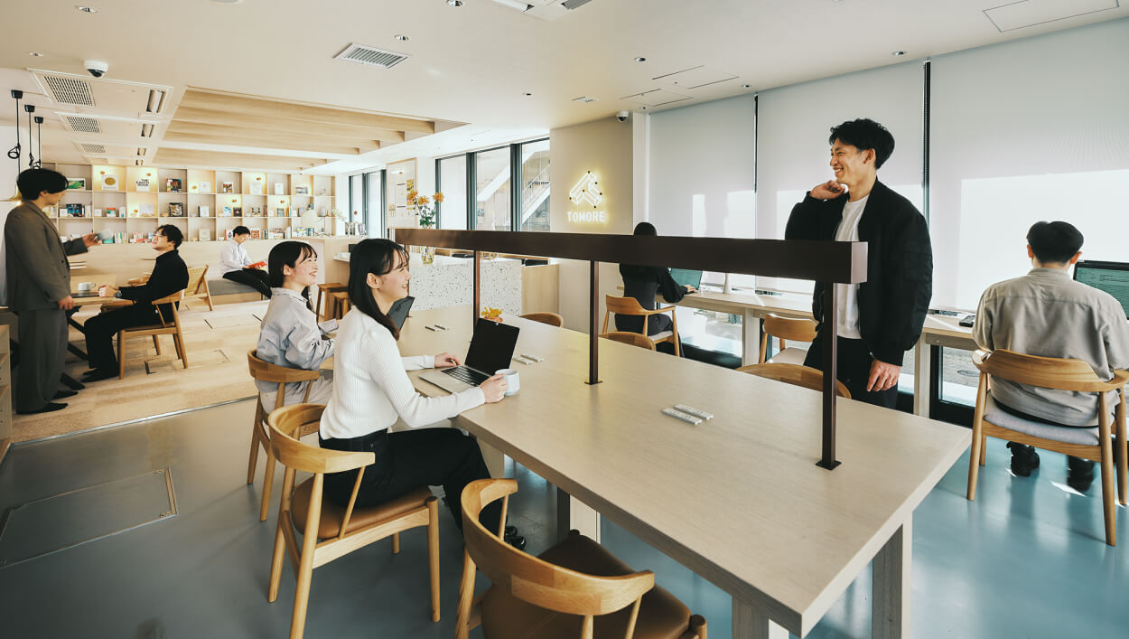 Co-working（2025年2月撮影）