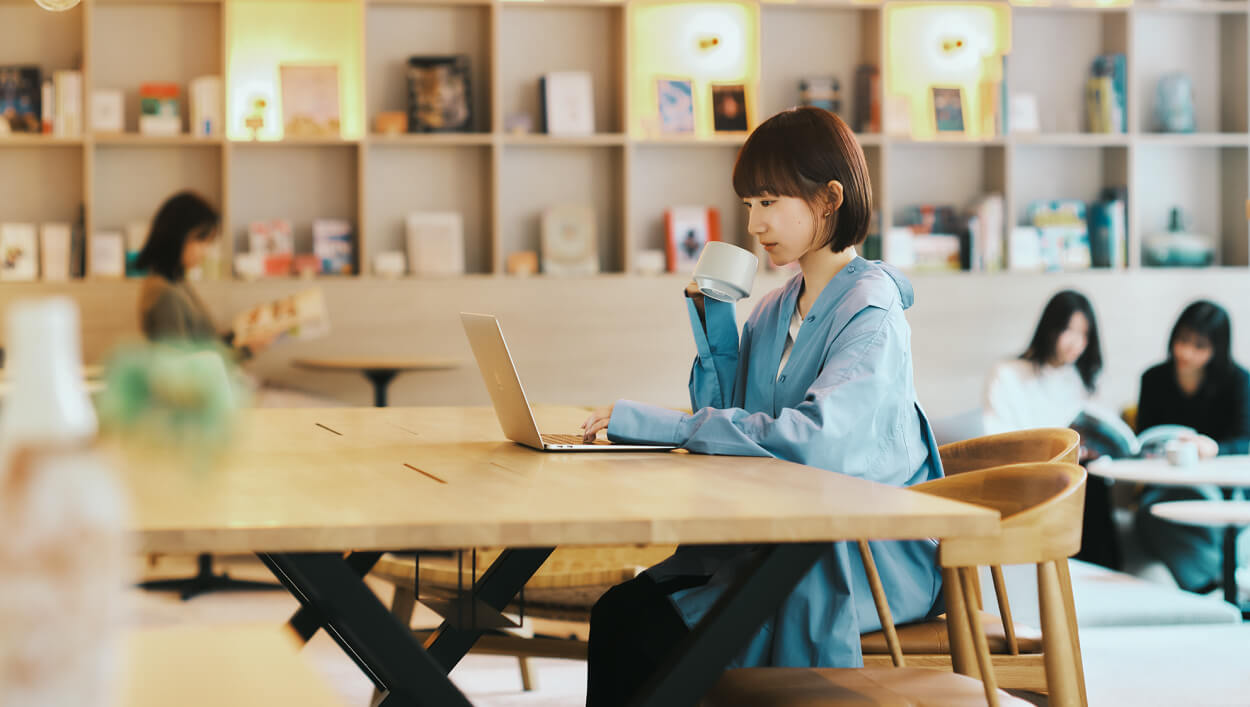 Co-working（2025年2月撮影）